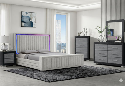 ELIAS/EMMA REGULAR FB BLACK QUEEN BED GROUP - Home Furniture And More (Brentwood, MD)