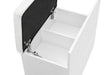 ELLA WHITE VANITY SET WITH STORAGE STOOL - Home Furniture And More (Brentwood, MD)