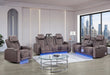 U8000 BROWN PWR REC SOFA/PWR CON REC LOVESEAT/PWR RECLINER W/PHR - Home Furniture And More (Brentwood, MD)