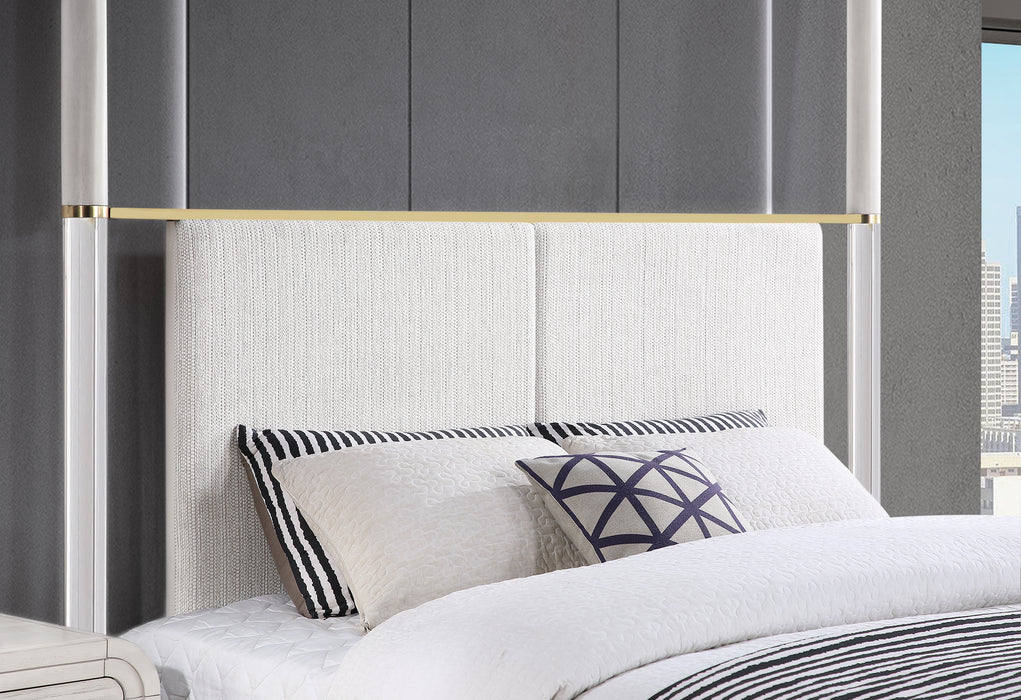 MALMO OAK QUEEN BED GROUP - Home Furniture And More (Brentwood, MD)