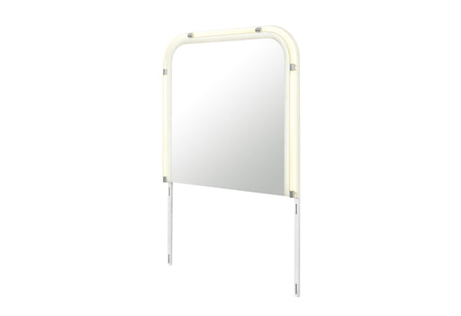 LYRA BEIGE MIRROR WITH LED - Home Furniture And More (Brentwood, MD)