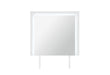 NAOMI SILVER MARBLE MIRROR WITH LED - Home Furniture And More (Brentwood, MD)