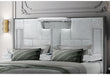 OSCAR GREY QUEEN BED NO WOOD TRIM - Home Furniture And More (Brentwood, MD)