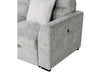 U9401 NICKEL SOFA BED SECTIONAL WITH 3 PILLOWS AND OTTOMAN - Home Furniture And More (Brentwood, MD)