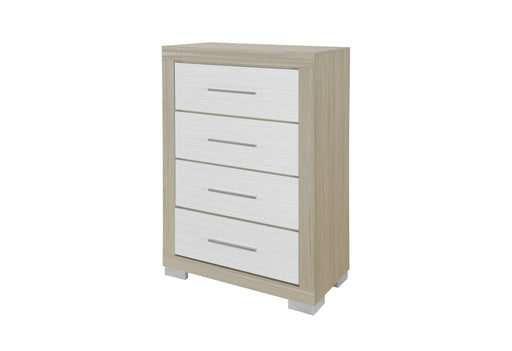 EMMA NATURAL/WHITE CHEST - Home Furniture And More (Brentwood, MD)