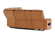 U8611 CAMEL SECTIONAL WITH POWER HEADREST, CONTINUOUS LED AND SPEAKER - Home Furniture And More (Brentwood, MD)