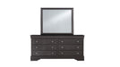 POMPEI METALLIC GREY QUEEN BED GROUP WITH LED - Home Furniture And More (Brentwood, MD)