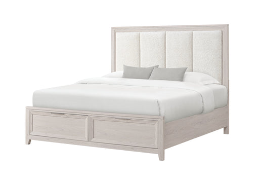 MARIAH BEIGE QUEEN BED - Home Furniture And More (Brentwood, MD)