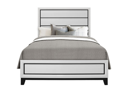 KATE WHITE FULL BED GROUP - Home Furniture And More (Brentwood, MD)