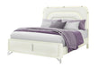 LYRA BEIGE KING BED WITH LED - Home Furniture And More (Brentwood, MD)