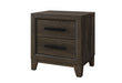 HARMONY BROWN NIGHTSTAND - Home Furniture And More (Brentwood, MD)