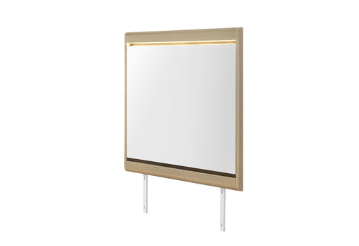 GENESIS GOLD MIRROR WITH LED - Home Furniture And More (Brentwood, MD)