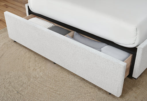 SADIE BEIGE KING BED WITH STORAGE - Home Furniture And More (Brentwood, MD)