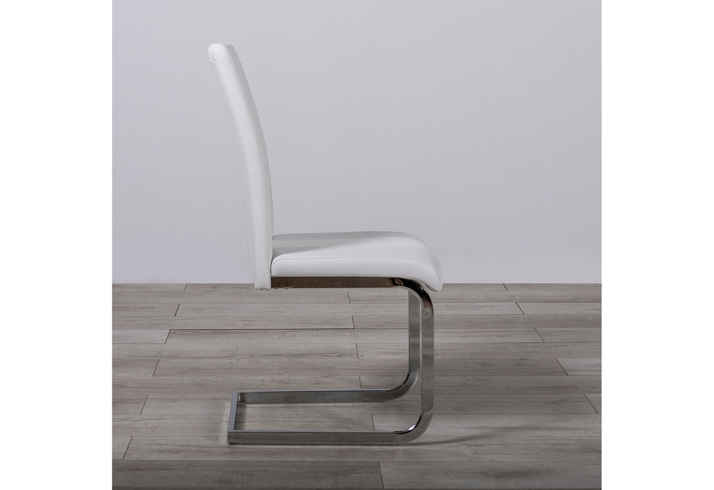 D915 WHITE DINING CHAIR - Home Furniture And More (Brentwood, MD)