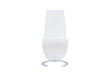 D9002 WHITE DINING CHAIR - Home Furniture And More (Brentwood, MD)
