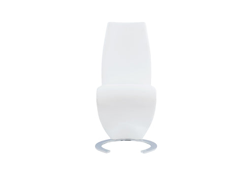 D9002 WHITE DINING CHAIR - Home Furniture And More (Brentwood, MD)