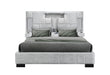 OSCAR GREY KING BED NO WOOD TRIM - Home Furniture And More (Brentwood, MD)