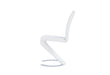 D9002 WHITE DINING CHAIR - Home Furniture And More (Brentwood, MD)
