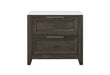 MARIAH DARK BROWN NIGHTSTAND - Home Furniture And More (Brentwood, MD)