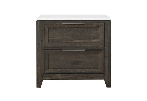 MARIAH DARK BROWN NIGHTSTAND - Home Furniture And More (Brentwood, MD)