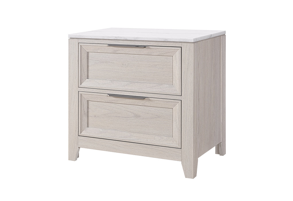 MARIAH BEIGE NIGHTSTAND - Home Furniture And More (Brentwood, MD)
