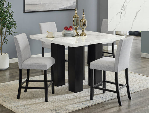 Parkside Counter Height Chair Dove - Home Furniture And More (Brentwood, MD)