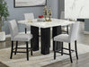 Parkside Counter Height Chair Dove - Home Furniture And More (Brentwood, MD)