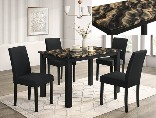 Resia Dining Chair Black - Home Furniture And More (Brentwood, MD)