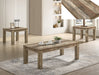 Theo 3-Pc Coffee Table Set-Reclaimed Wood - Home Furniture And More (Brentwood, MD)