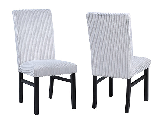 Tracy Side Chair Light Grey - Home Furniture And More (Brentwood, MD)