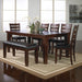 Crown Mark Bardstown Bench In Espresso - Home Furniture And More (Brentwood, MD)